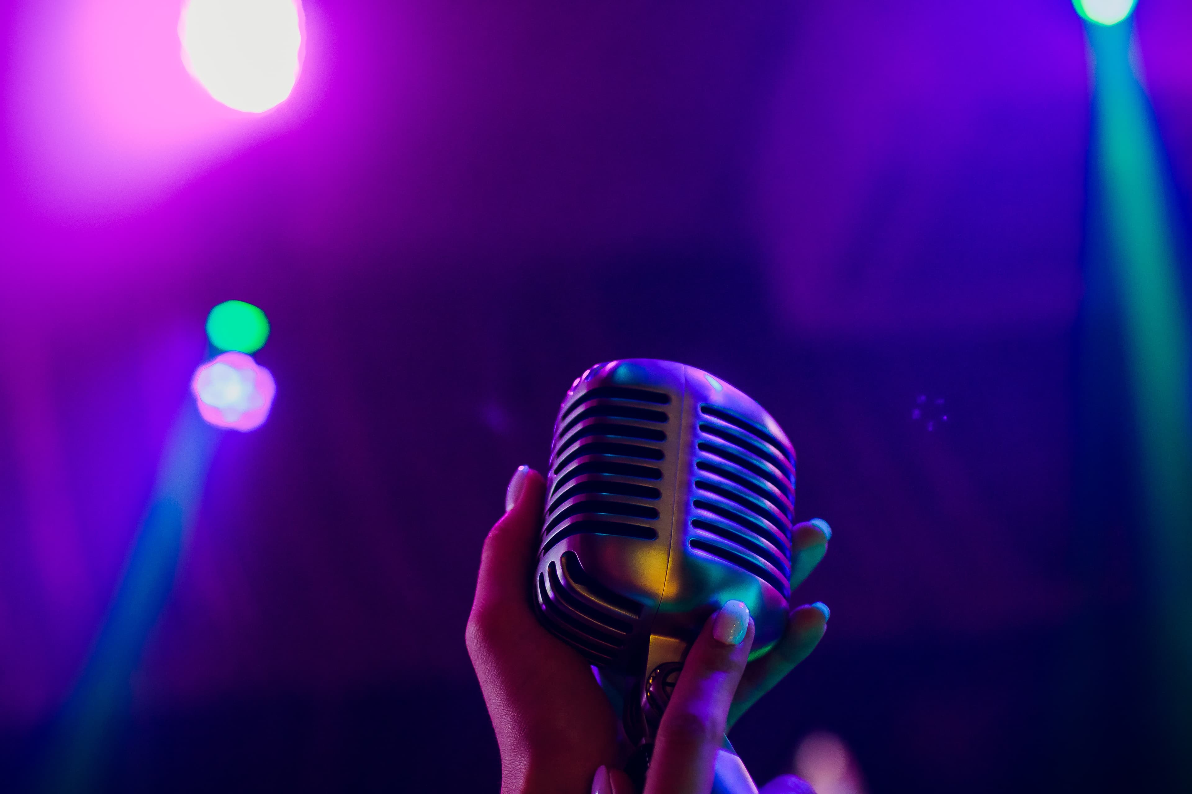 Orchestra and choir performing together on stage